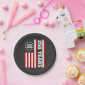  Verenigde Staten Semiquincentennial 250ste Jubile Papieren Bordje (Feest)