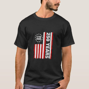  Verenigde Staten Semiquincentennial 250ste Jubile T-shirt