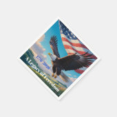 Verenigde Staten Semiquincentennial Standard Cockt Servet (Hoek)