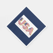 Verenigde Staten Servetten (Hoek)