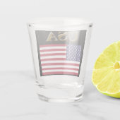 Verenigde Staten Shot Glas (Achterkant)