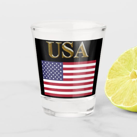Verenigde Staten Shot Glas (Voorkant)