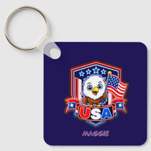 Verenigde Staten Sleutelhanger