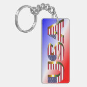 Verenigde Staten Sleutelhanger (Voorkant Links)
