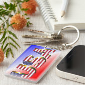 Verenigde Staten Sleutelhanger (Voorkant Rechts)