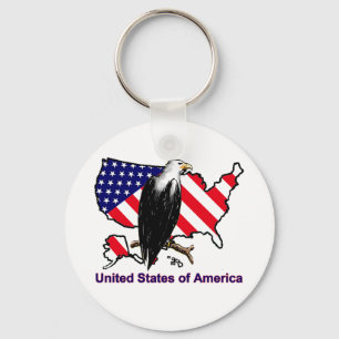 Verenigde Staten Sleutelhanger