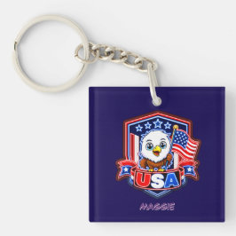 Verenigde Staten Sleutelhanger