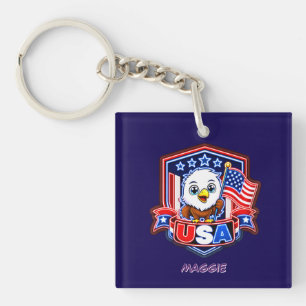 Verenigde Staten Sleutelhanger