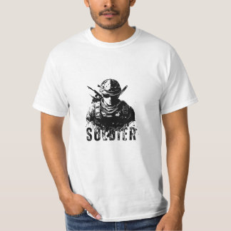 Verenigde Staten Soldier Skull Mannen Patriotic T-shirt