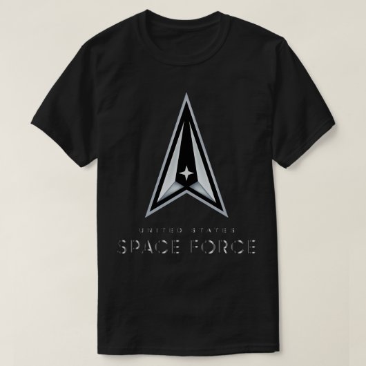 Verenigde Staten Space Logo T-shirt (Design voorkant)