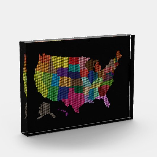 Verenigde Staten Speciale Toeristische Gift Classi Fotoblokken (Links)