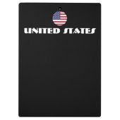Verenigde Staten Speciale Toeristische Gift Classi Klembord (Achterkant)