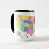 Verenigde Staten Speciale Toeristische Gift Classi Mok (Voorkant links)