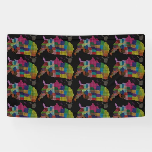 Verenigde Staten Speciale Toeristische Gift Classi Spandoek (Horizontaal)