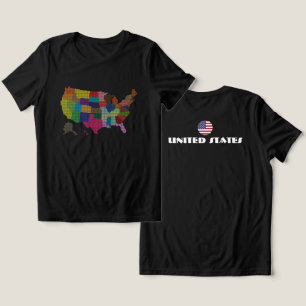 Verenigde Staten Speciale Toeristische Gift Classi Tri-Blend Shirt