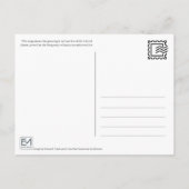 Verenigde Staten Spoorwegen Kaart Briefkaart (Achterkant)