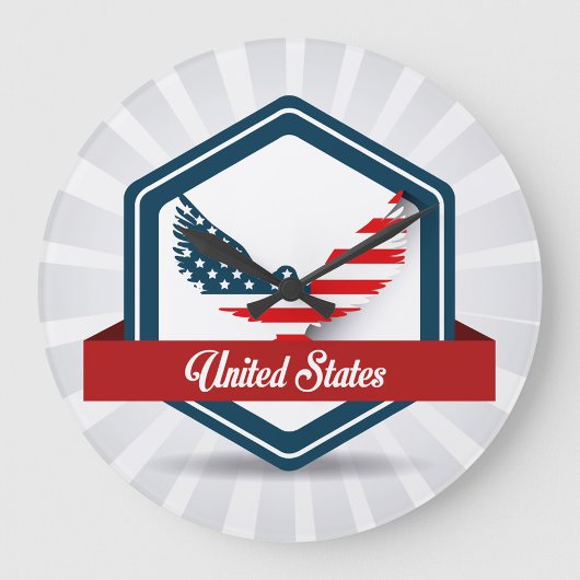 Verenigde Staten Square Wall klok