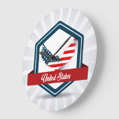Verenigde Staten Square Wall klok