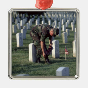 Verenigde Staten, staat Virginia, Arlington. Metalen Ornament