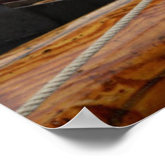 Verenigde Staten, staat Washington, havenstad. Zei Poster (Hoek)