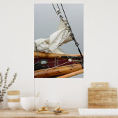 Verenigde Staten, staat Washington, havenstad. Zei Poster (Keuken)