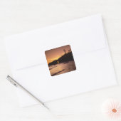 Verenigde Staten, staat Washington, Nationaal Park Vierkante Sticker (Envelop)