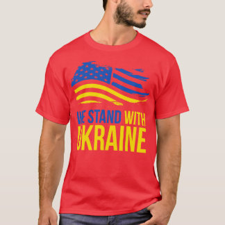 Verenigde Staten Stand met Oekraïne T-shirt