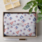 Verenigde Staten Stars and Stripes Tissuepapier (Geschenk)