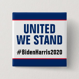 Verenigde Staten stemmen tegen Biden Harris 2020 Vierkante Button 5,1 Cm
