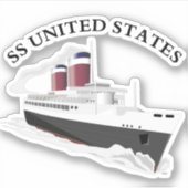 Verenigde Staten Sticker (Voorkant)