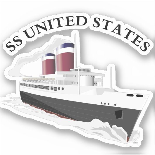 Verenigde Staten Sticker (Voorkant)