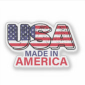 Verenigde Staten Sticker (Voorkant)