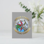 Verenigde Staten Strategic Command Briefkaart (Staand voorkant)