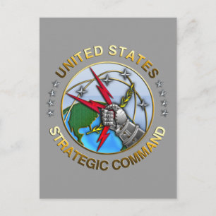 Verenigde Staten Strategic Command Briefkaart