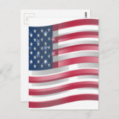 Verenigde Staten: Stripes & Stars in Bold Design Briefkaart (Voorkant / Achterkant)