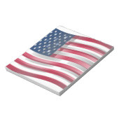 Verenigde Staten: Stripes & Stars in Bold Design Notitieblok (Linkerzijde)