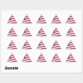 Verenigde Staten: Stripes & Stars in Bold Design Sticker (Vel)