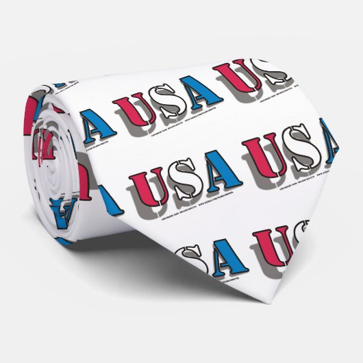 Verenigde Staten Stropdas (Opgerold)