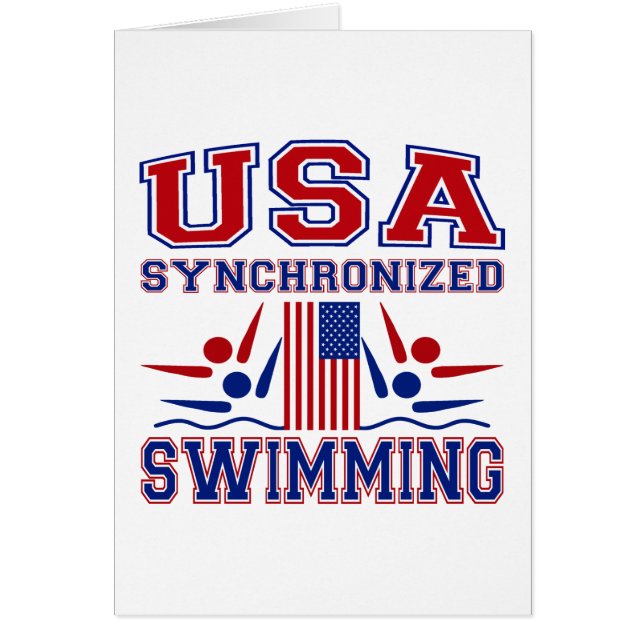 Verenigde Staten synchroon zwemmen (Voorkant)
