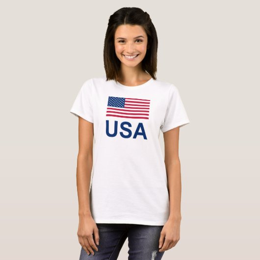 Verenigde Staten T-shirt (Voorkant volledig)