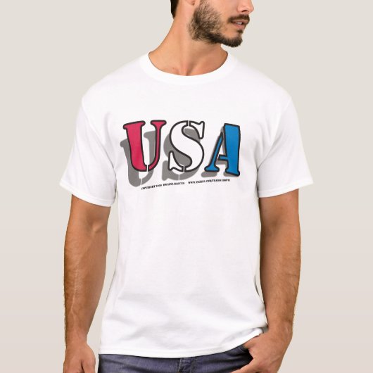 Verenigde Staten T-shirt (Voorkant)