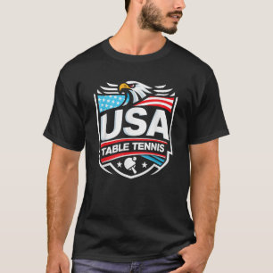 Verenigde Staten Tafeltennis T-shirt