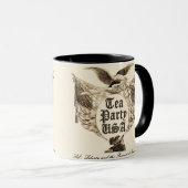 Verenigde Staten Tea Party Revolte Mok (Voorkant rechts)