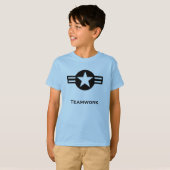 Verenigde Staten Teamwork T-shirt (Voorkant volledig)