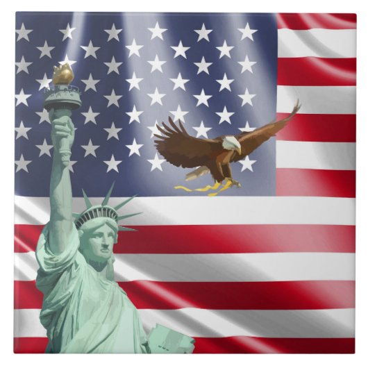 Verenigde Staten Tegeltje (Voorkant)