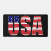 Verenigde Staten Tekst in vlagkleuren Bureaumat (Voorkant)