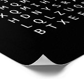 Verenigde Staten-tekstzoekopdracht Poster (Hoek)