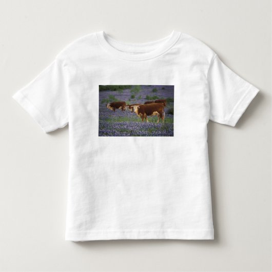 Verenigde Staten, Texas, Texas Hill Country, Heref Kinder Shirts (Voorkant)