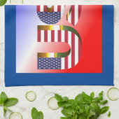 Verenigde Staten Theedoek (Gevouwen)