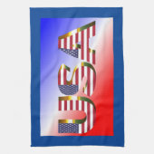 Verenigde Staten Theedoek (Verticaal)